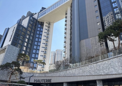 [르포]1200평 커뮤니티가 호텔처럼 …'작지만 알찬 단지' 오티에르 반포