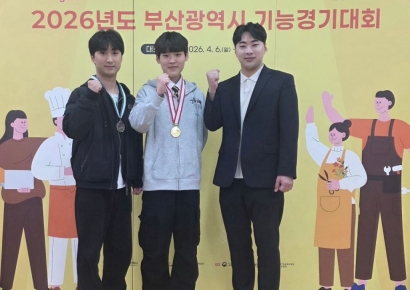 글로벌탑넷, 부산 기능경기대회서 클라우드컴퓨팅 부문 금·은 동시 수상