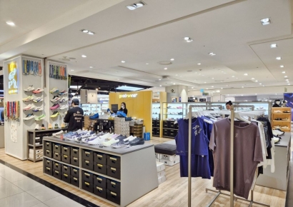 계산대 옆 출발선… 백화점, '도심 속 러닝 메카'로 진화한 사연