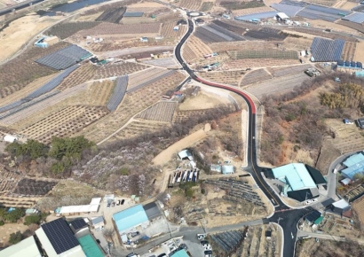 경산 압량 내리 '리도206호선' 농어촌도로 개통