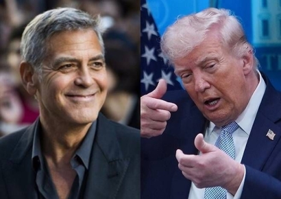 조지 클루니 "트럼프 전쟁 범죄" vs 백악관 "당신 연기가 전범"