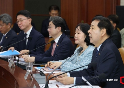 [포토] 비상경제본부회의에서 발언하는 구윤철 부총리