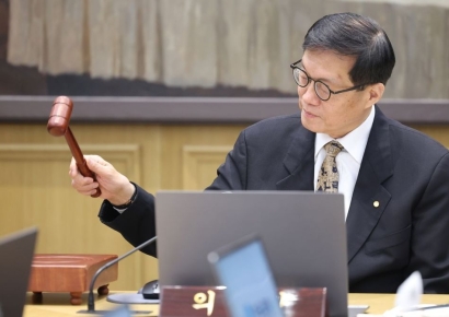 한국은행, 기준금리 2.50% 동결…전쟁 여파에 신중론 부각(상보)
