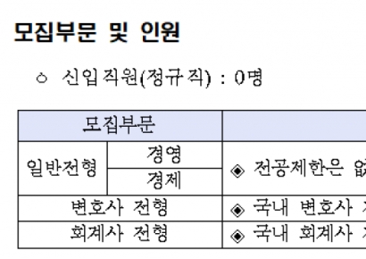 금융투자협회, 2026년도 신입직원 공개 채용 실시