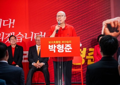 국민의힘 부산시장 후보에 박형준 확정…민주당 전재수와 맞대결