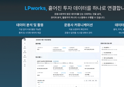 �ȶ�, LP ���� ���� �ý��� 'LPworks' ������"���� �Ѿ� ������"
