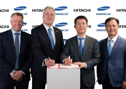 삼성물산, 히타치 에너지와 '초고압 교류송전' 협약…유럽 전력망 정조준