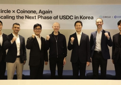 코인원, 서클 대표와 회동…USDC 지원 확대