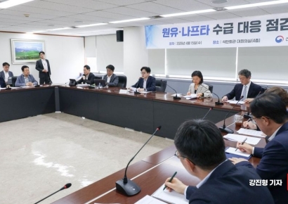 [포토] 원유·나프타 수급 대응 점검회의 개최