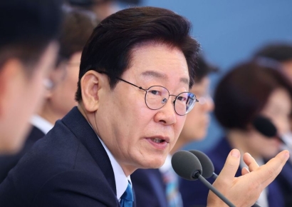 이재명 대통령 "국민의힘, 조폭설 조작유포 사과 안하십니까?"