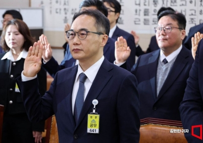 [포토] 청문회 출석한 이원석-엄희준