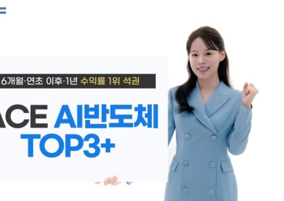 한투운용 'ACE AI반도체TOP3+', 소부장 ETF 中 수익률 1위