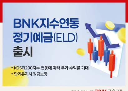 금리도, 시장도 잡는다… BNK부산은행, ‘지수연동 정기예금’ 출시