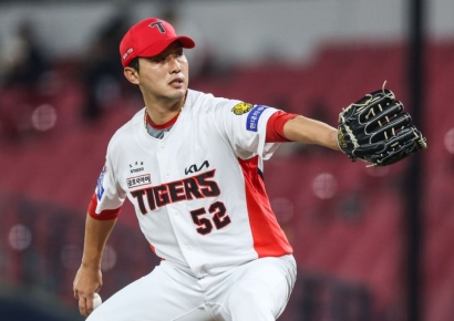 KIA, 홍건희 부상 말소…9연승 도전 길목서 '부상 악재'