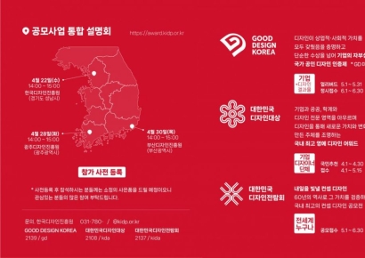 한국디자인진흥원, '굿디자인코리아 2026' 지역별 설명회 개최