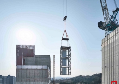 현대엘리베이커, 세계 최초 모듈러공법 '이노블록' 상용화