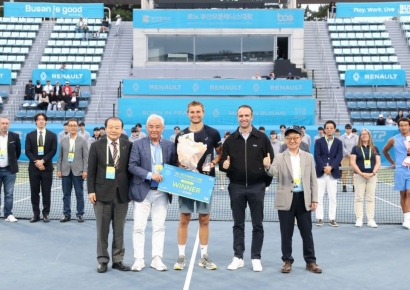 르노코리아, ‘르노 부산오픈테니스대회 2026’ 피날레