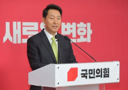 5선 도전 오세훈…지도부와 '차별화'