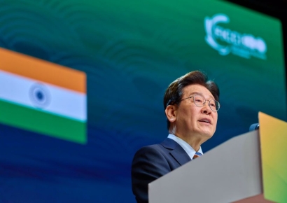 '허황후 설화' 띄운 李대통령 "한-인도 교역 두 배로"…CEPA 개선·조선 협력 확대