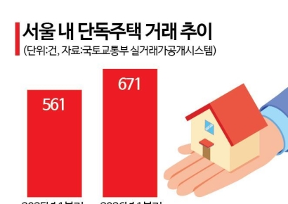 규제 묶인 서울 아파트 대신 단독주택으로…거래량 '쑥'