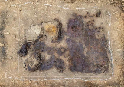 Conservation Treatment Begins for Horse Armor and Gilt-Bronze Crown Excavated from Silla General's Tomb