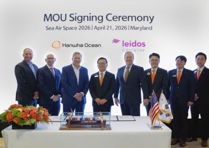 한화오션, 美 ‘함정 설계 명가’와 동맹… 미국 방산시장 본격 겨냥