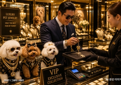 "개팔자 상팔자라더니" 반려견 목걸이가 2억원…아낌없이 지갑여는 美부유층