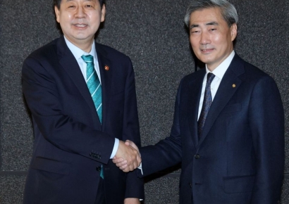 [포토] 신현송 한은 총재-구윤철 경제부총리 조찬회동