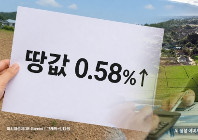 1분기 전국 땅값 0.58%↑…서울은 1.10% 올라