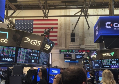 [뉴욕증시]신고가 경신 하루 만에 일제히 하락