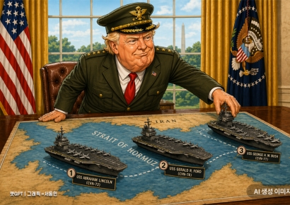 "이라크전 이후 처음"…美 중동 항모 3척 배치하며 이란 압박