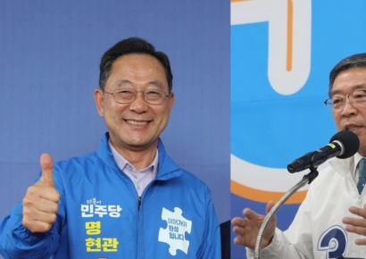 [6·3선거]'텃밭' 민주당 vs 도전자…해남·완도 선거 '후끈'