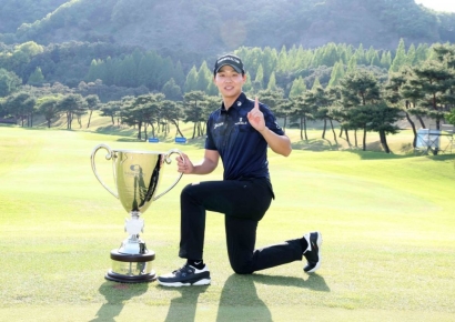 최찬, 생애 첫 우승…"이젠 더 즐기면서 뛰겠다"