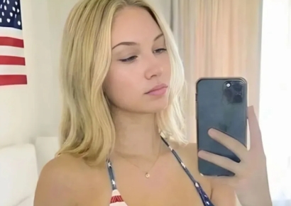 "하루 한 시간으로 수천 달러 벌어" 트럼프 지지 미녀, 진짜 정체에 '깜짝'