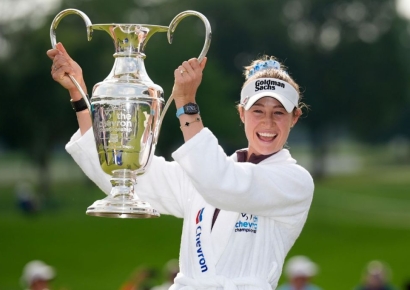 코르다, 내가 호수의 여인…세계랭킹 1위 등극(종합)