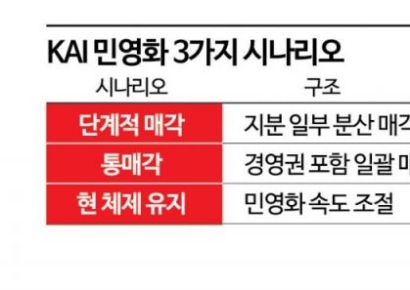 [K-방산, 미래 조준]①KAI 민영화 시동…'한국형 록히드마틴' 가속도