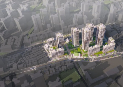 신풍역 인근 노후 주택가, 990가구 규모 신통기획 재개발 확정