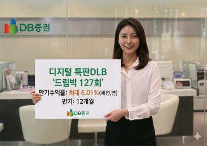 DB증권, 디지털 전용 특판 DLB '드림빅127회' 출시