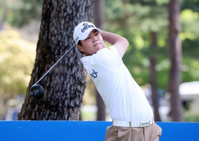 'LIV 유턴' 장유빈, 매경오픈서 4승 도전