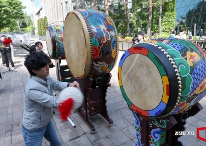 [포토] 그린피스, '기후 외면하는 기후예산제 더는 못 참아'