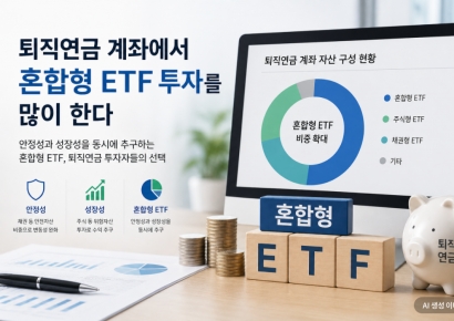 [주末머니]"퇴직연금 계좌에 OO 혼합형 ETF 담으세요"
