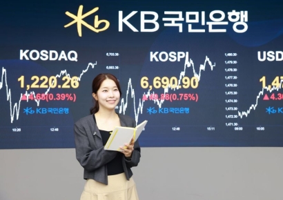 코스피 6690 마감…종가 기준 최고치 또 경신(상보)