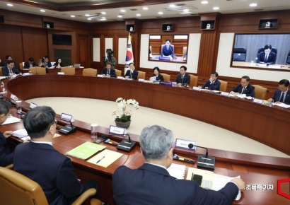 [포토] 과학기술관계장관회의 발언하는 배경훈 부총리