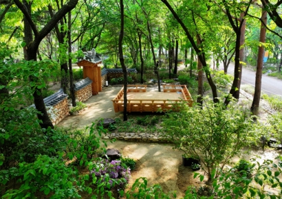 경주 최부자댁 후원, 서울숲에 그대로 재현