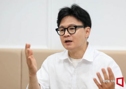 한동훈 "이재명 견제 정당성 잃은 국힘…국회 입성해 바로잡겠다"[지방선거 인터뷰]