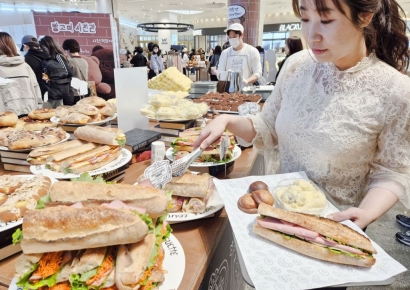여기가 부산이야, 파리야?… 부산 상륙한 정통 프랑스 빵 팝업스토어