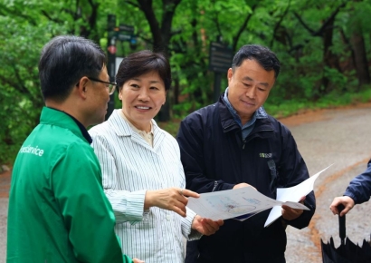 동서트레일 준비 상황 점검한 송미령 "2027년 차질 없이 개통"