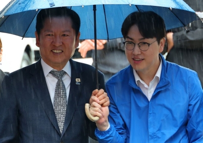 野 "정청래·하정우, '오빠 논란' 아동 인권 침해"…鄭 "송구하다"