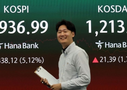 코스피, 6900도 뚫었다…SK하이닉스, 8%대↑