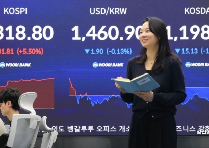 코스피 7300 뚫었는데 코스닥은 왜…시총 상위종목 대부분 하락세